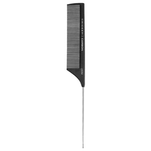 Carbon Comb C50M Fine Tooth Metal Rattail