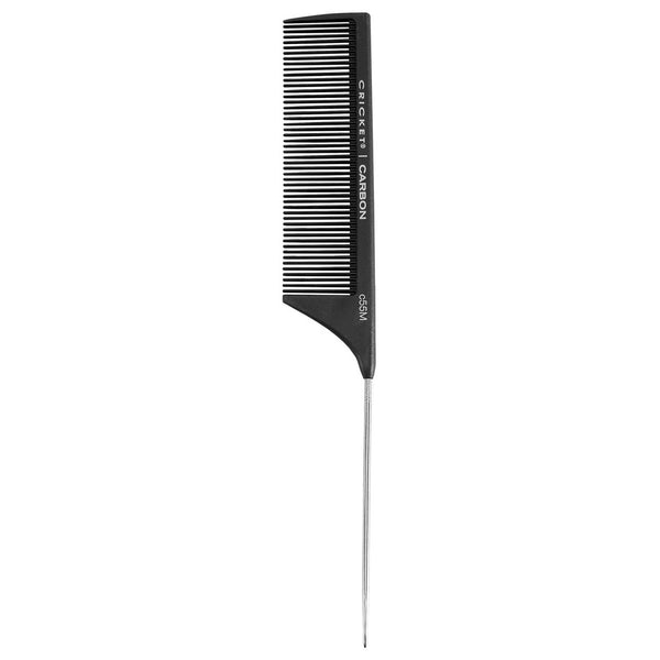 Carbon Comb C55M Medium Tooth Metal Rattail