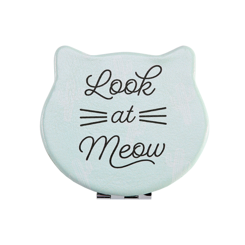 Compact Kitty Mirror