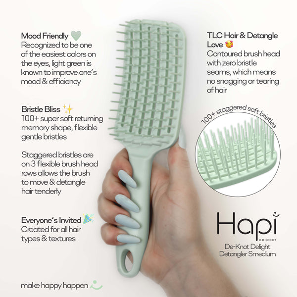 Hapi De-Knot Delight Detangler Smedium