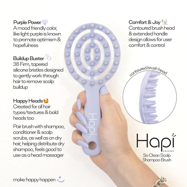Hapi So Clean Scalp Shampoo Brush