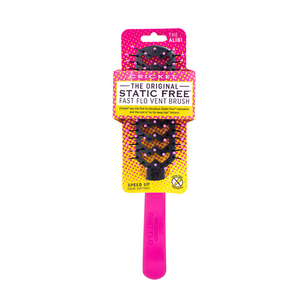 Static Free Fast Flo Vent Brush Color Collection