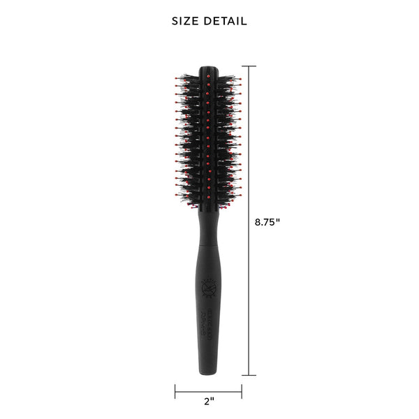 Static Free RPM 8 Row Deluxe Boar Brush