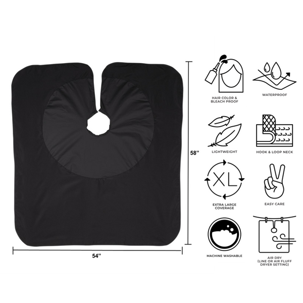 50/50 All Purpose Cape Black