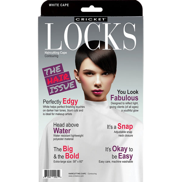 Contouring Haircutting Cape White
