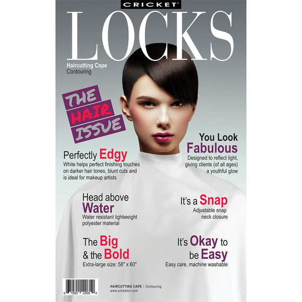 Contouring Haircutting Cape White