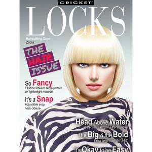 Zebra Haircutting Cape