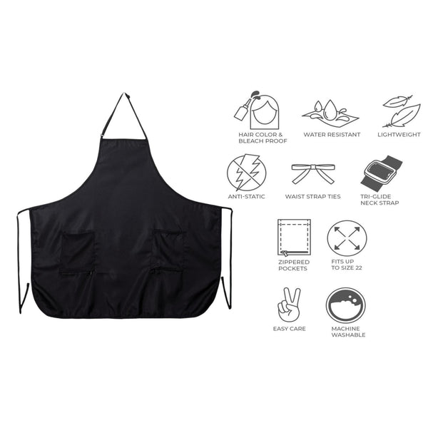 Perfect Fit Apron Black
