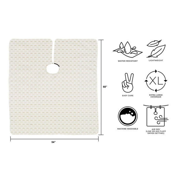 Lock Series Barbershop Haircutting Cape