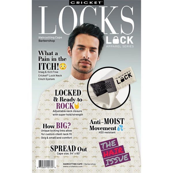 Lock Series Barbershop Haircutting Cape