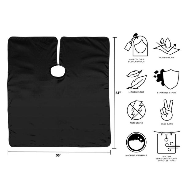 Lock Series Black All Purpose Cape