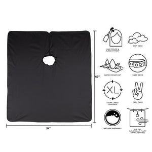 NeoSupreme Comfort Collar All Purpose Cape Black