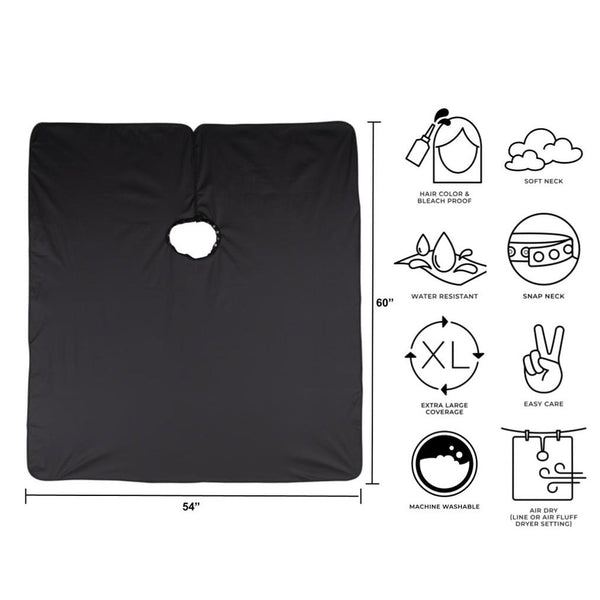 NeoSupreme Comfort Collar All Purpose Cape Black