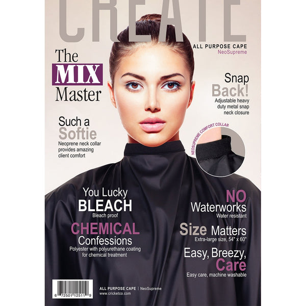 NeoSupreme Comfort Collar All Purpose Cape Black