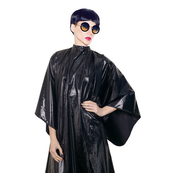 Shimmering  All Purpose Cape - Ebony