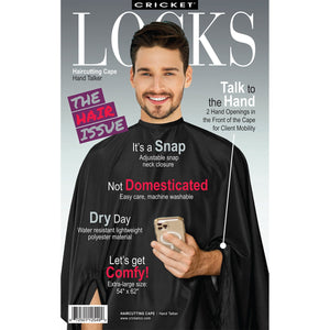 Hand Talker Haircutting Cape
