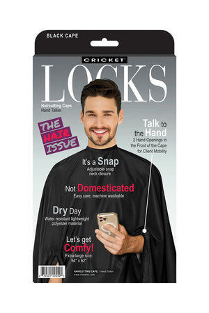 Hand Talker Haircutting Cape