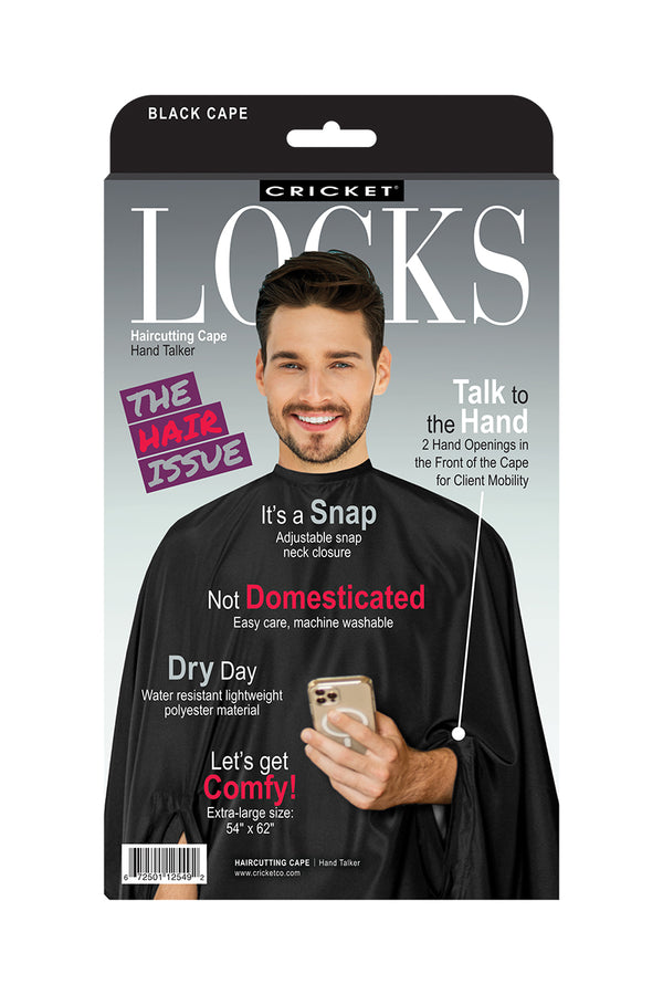 Hand Talker Haircutting Cape