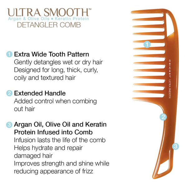 Ultra Smooth Detangler Comb