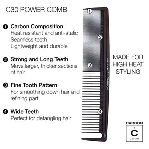 Carbon Comb C30 Power Comb