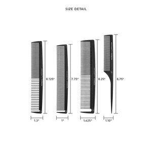 Carbon Comb Stylist 4-Pack