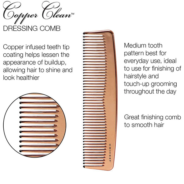 Copper Clean Dressing Comb