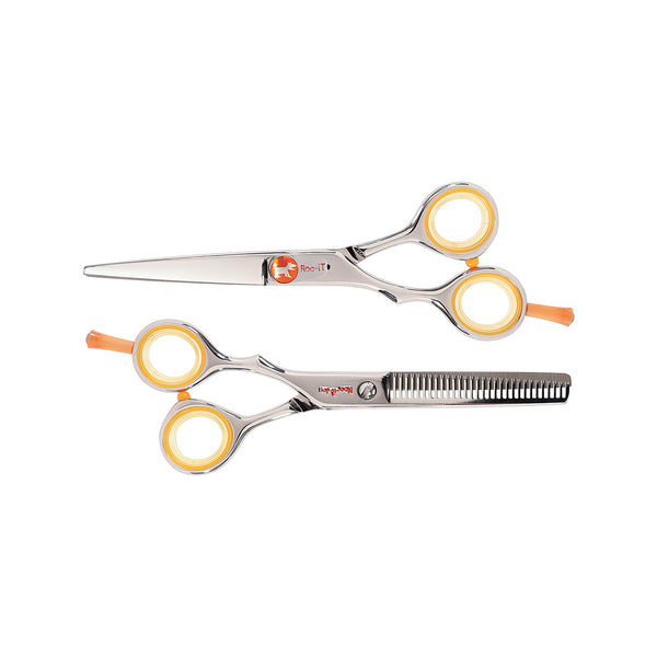 Centrix Roc-it Dog RL 575 5.75" & RTL 30 Thinner LEFTY Shear Duo (Left-handed)
