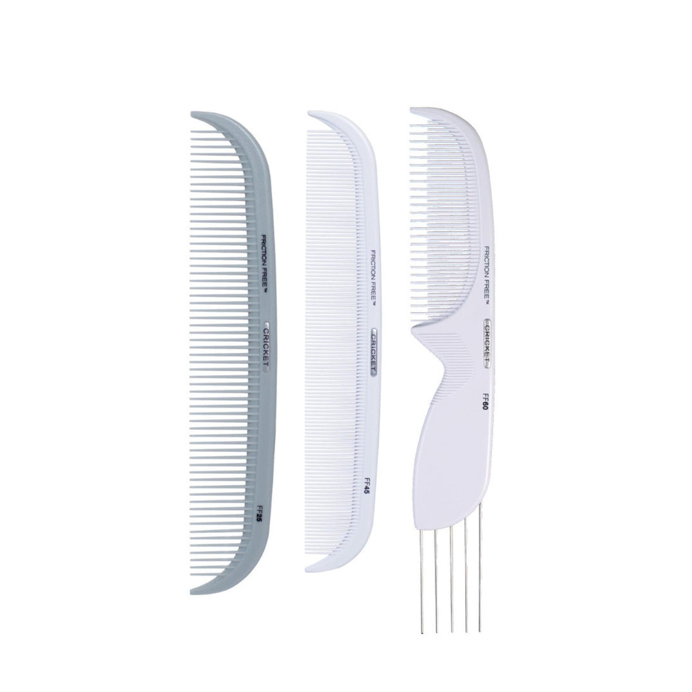 Friction Free Cutting & Styling Combs Bundle