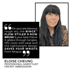 Binge Flow Styler 9 Row Brush