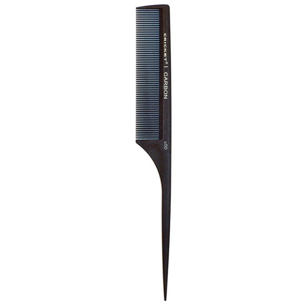Carbon Comb C50 Fine Toothed Rattail Comb