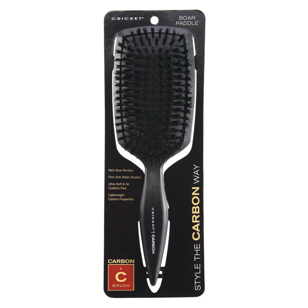 Carbon Boar Paddle Brush