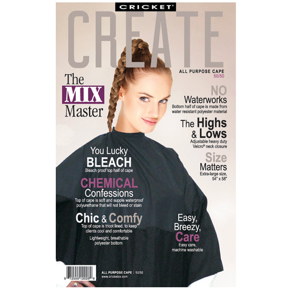 50/50 All Purpose Cape Black