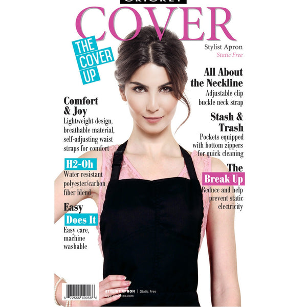 Static Free Apron Black