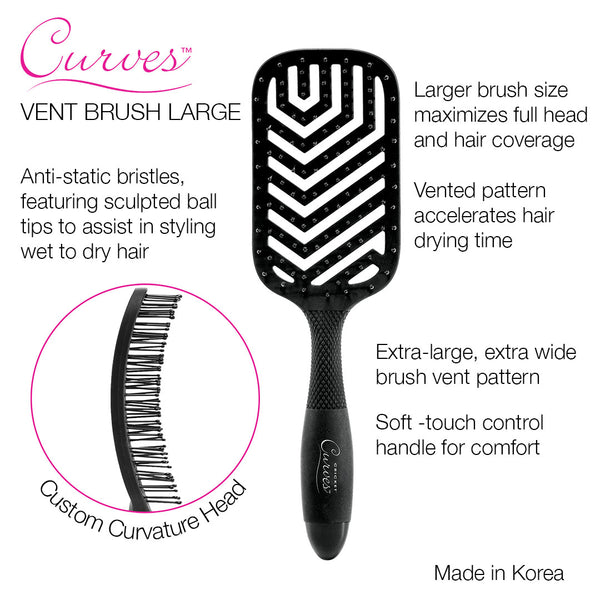 Curves Vent Brush Large