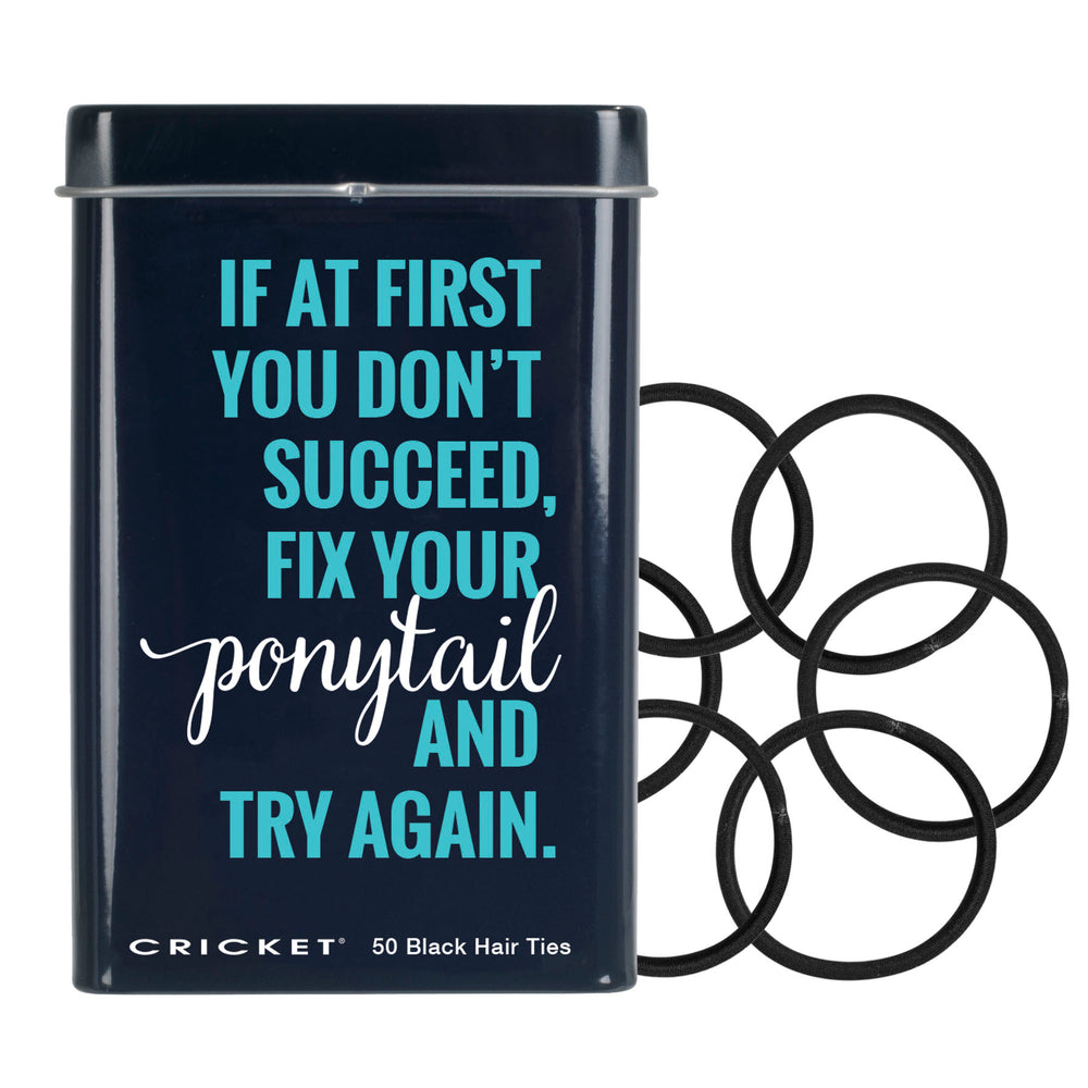 Fix Your Ponytail Tin