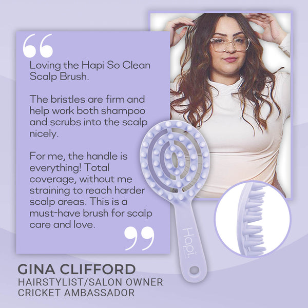 Hapi So Clean Scalp Shampoo Brush