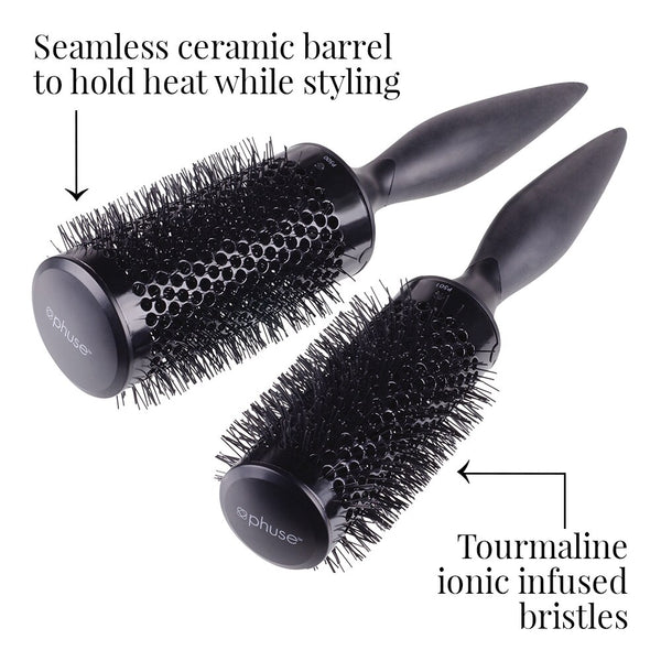 Lock, Style Barrel 1.75" Thermal Brush