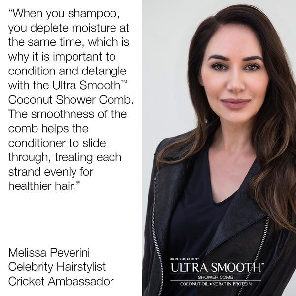 Ultra Smooth Coconut Shower Comb