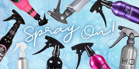 H2O Spray Bottles