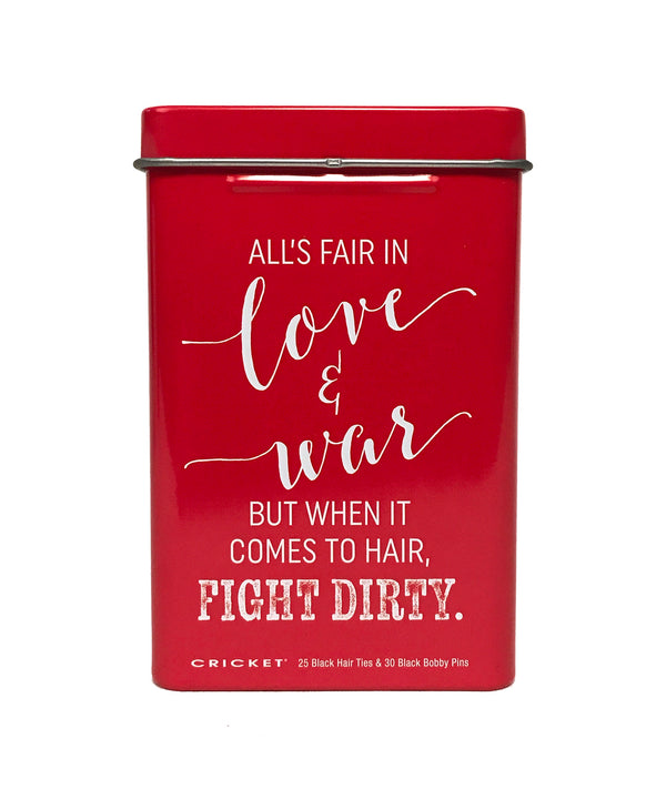 Love and War Hair Tin