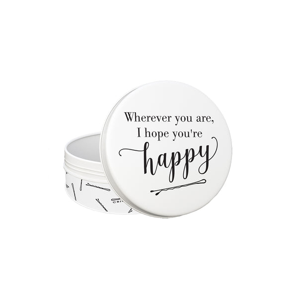 I Hope You’re Happy Bobby Pin Tin