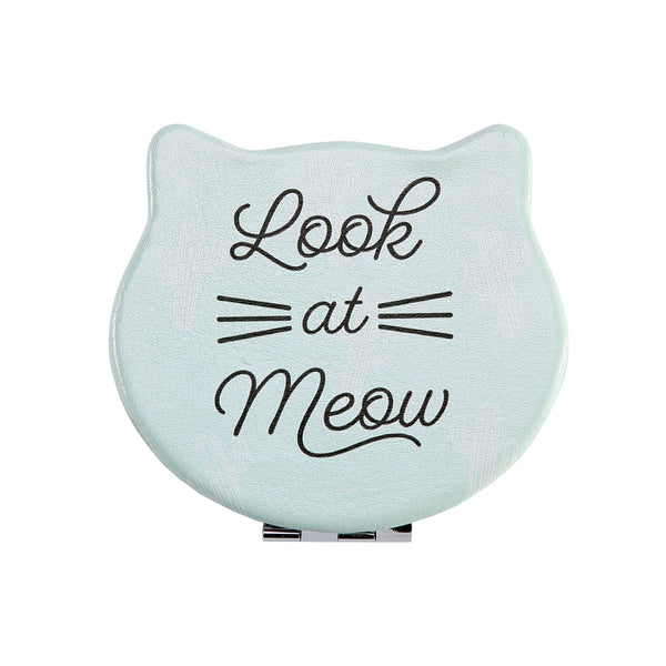 Compact Kitty Mirror