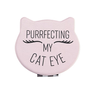 Compact Kitty Mirror