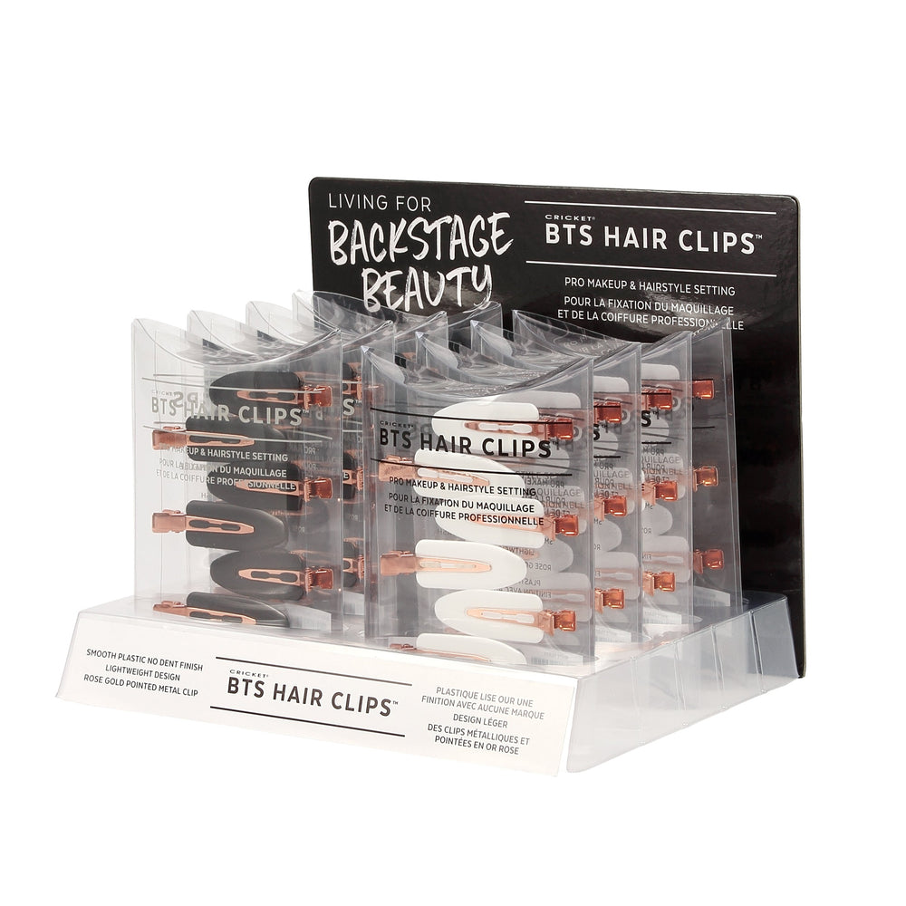 BTS Hair Clip 8 Piece Display