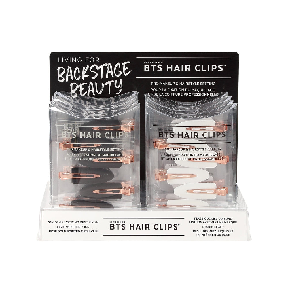 BTS Hair Clip 8 Piece Display