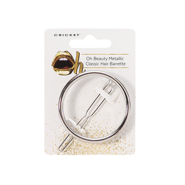 Oh Beauty Metallic Classic Hair Barrette