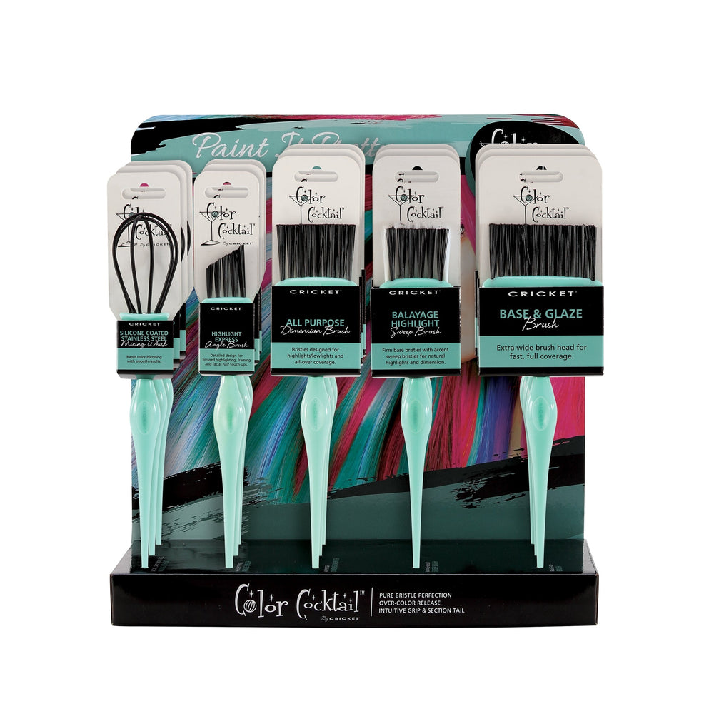 Color Cocktail Mint Collection 15 Piece Display
