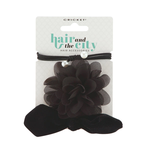Hair and the City Hair Accessories Black 3PC