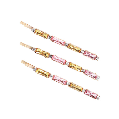 Tropic Like It’s Haute Bamboo Bling Jumbo Bobby Pin Set