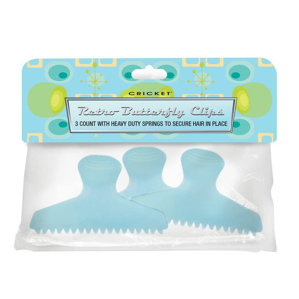 Cricket Retro Butterfly Clips Six 3PC Sets